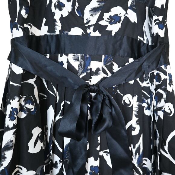 The Limited Womens 8 Floral Pattern Empire Waist Lined Dress - Picture 8 of 11